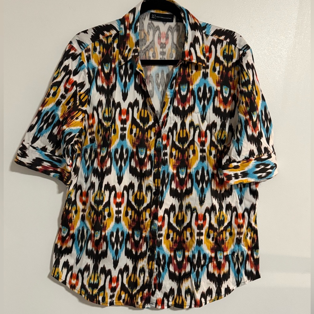 NY&CO Short Sleeve Shirt